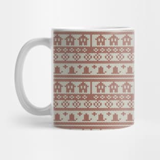 Winter Knitting Mug